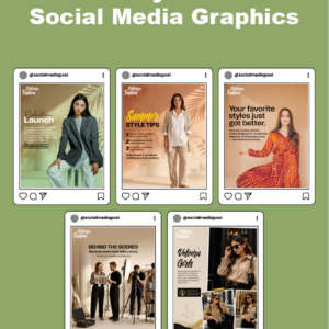 5 READY-TO-POST SOCIAL MEDIA GRAPHICS - Image 3