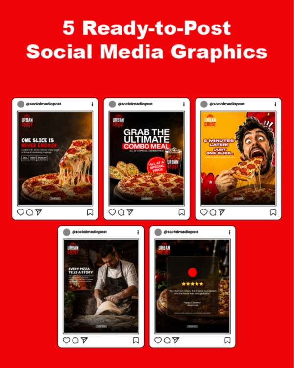 5 READY-TO-POST SOCIAL MEDIA GRAPHICS
