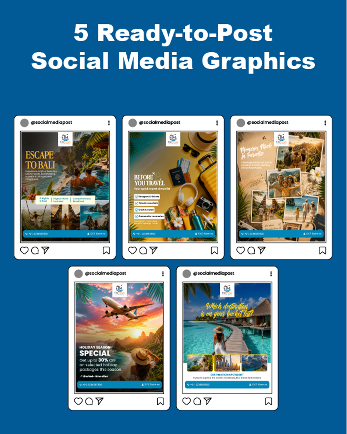 5 READY-TO-POST SOCIAL MEDIA GRAPHICS - Image 7