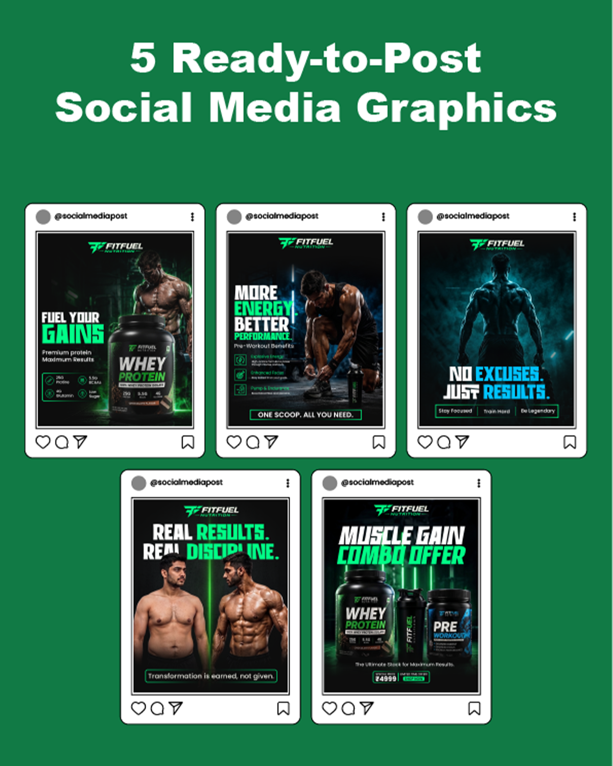 5 READY-TO-POST SOCIAL MEDIA GRAPHICS - Image 11