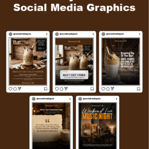 5 READY-TO-POST SOCIAL MEDIA GRAPHICS - Image 2